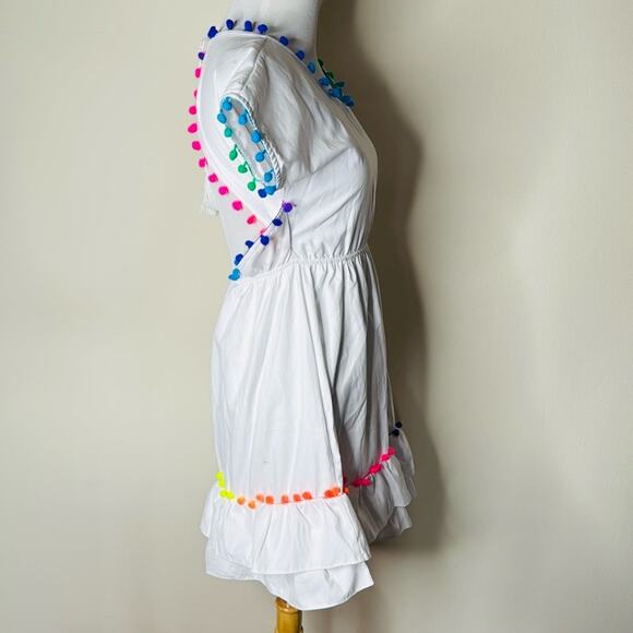 Peixoto White Nissi Girls Mini Dress - Picture 6 of 9